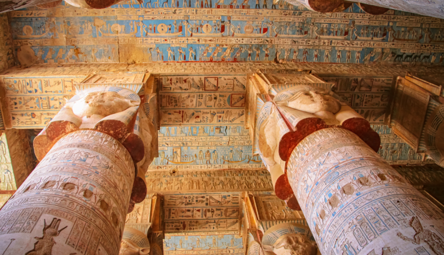 Dendera Temple of Abydos from Luxor