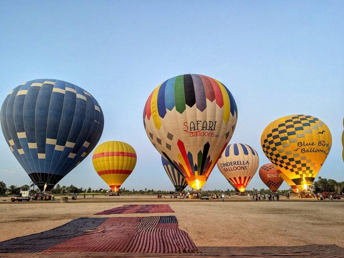 Luxor Hot Air Balloon Sunrise